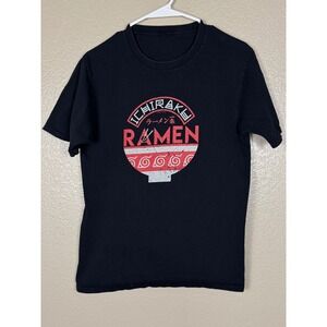 Ichiraku Ramen Black Graphic T Shirt Anime Streetwear‎ Tee